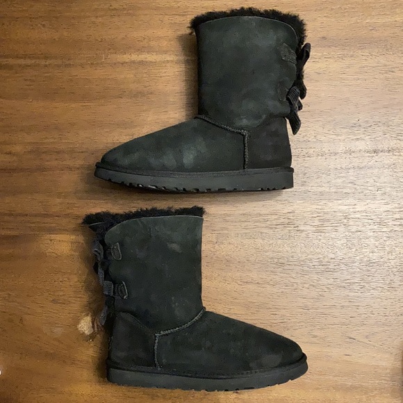 UGG Bailey Corduroy Bow Women’s Boots - Picture 7 of 9